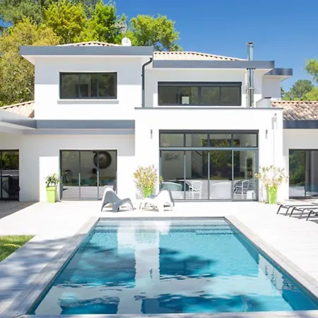 וילה Oasis Climatisee Avec Piscine Chauffee A Hossegor סורטס הוסגור