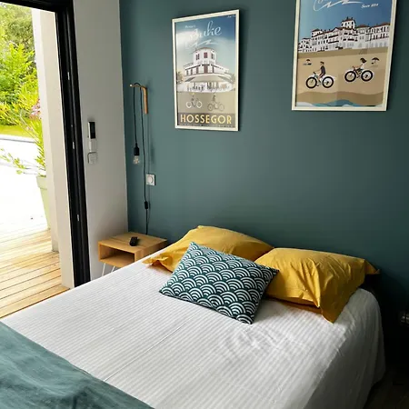 Oasis Climatisée Avec Piscine Chauffée à Hossegor Villa