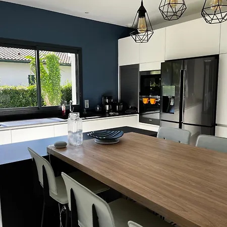 Villa Oasis Climatisée Avec Piscine Chauffée à Hossegor *