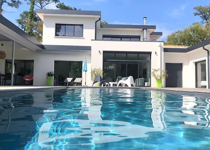 Oasis Climatisée Avec Piscine Chauffée à Hossegor Villa Soorts-Hossegor