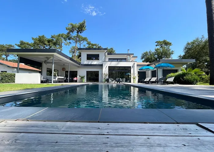 Oasis Climatisée Avec Piscine Chauffée à Hossegor Soorts-Hossegor