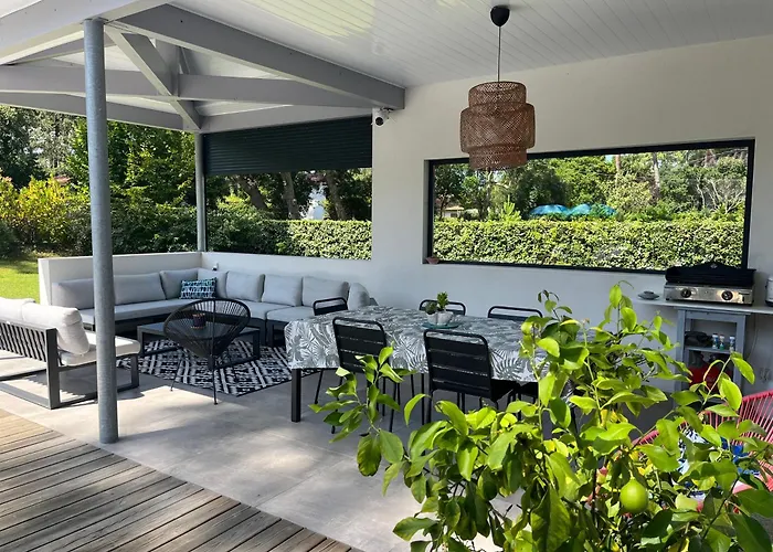 Oasis Climatisée Avec Piscine Chauffée à Hossegor Villa *