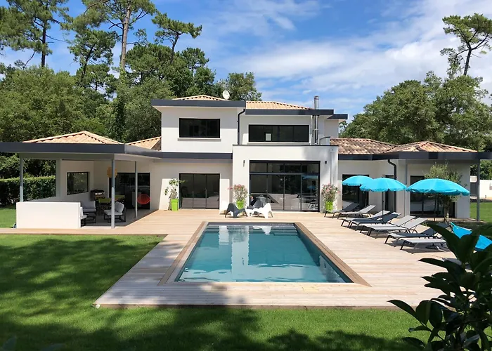 Villa Oasis Climatisée Avec Piscine Chauffée à Hossegor