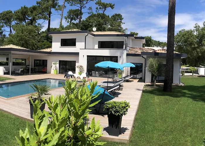 Oasis Climatisée Avec Piscine Chauffée à Hossegor Villa *