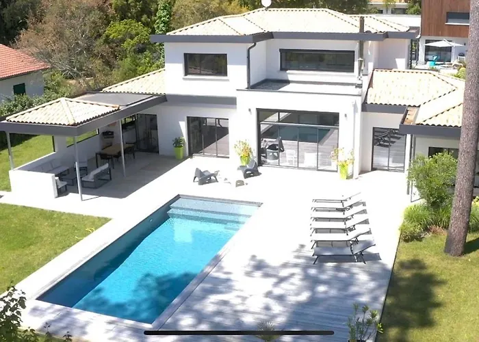 Oasis Climatisée Avec Piscine Chauffée à Hossegor *