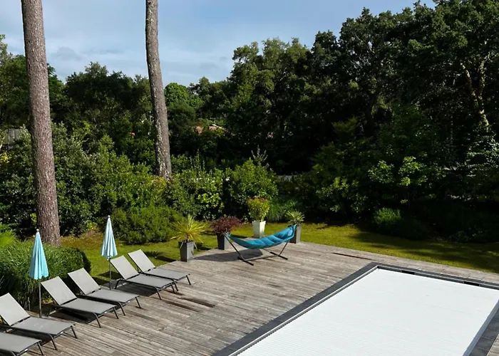 Oasis Climatisée Avec Piscine Chauffée à Hossegor * Soorts-Hossegor